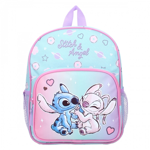 Plecak przedszkolny z kieszenią, Stitch