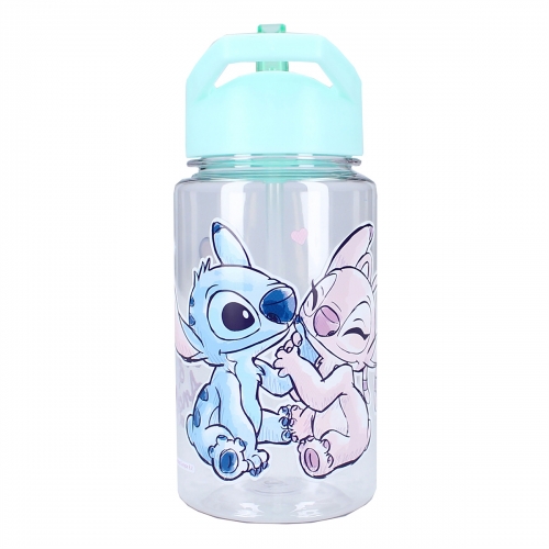 Butelka ze Słomką, Bidon dla dzieci, 450 ml,.Stitch