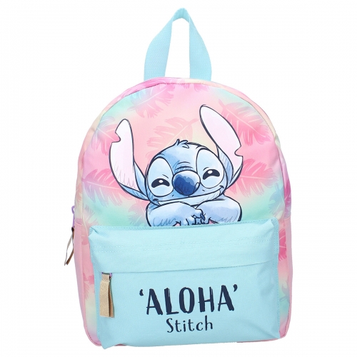 Plecak Przedszkolny z Kieszenią, Stitch Aloha