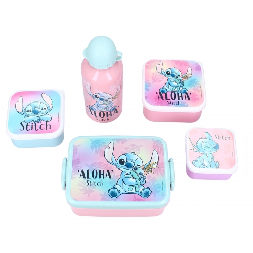 Butelka Stalowa, Bidon dla Dzieci, 500 ml. Stitch Aloha
