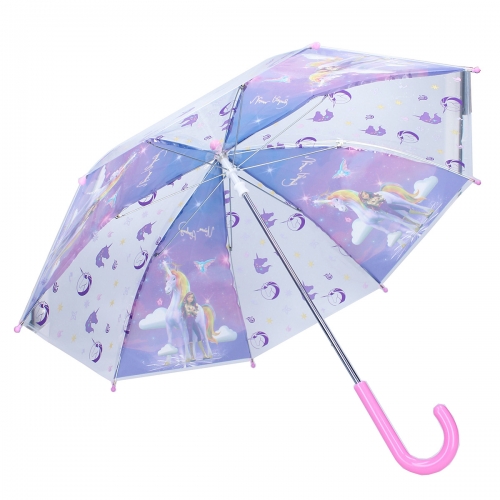 Parasol dziecięcy Unicorn Academy Rainy Days, Jednorożec, 71cm, fioletowy