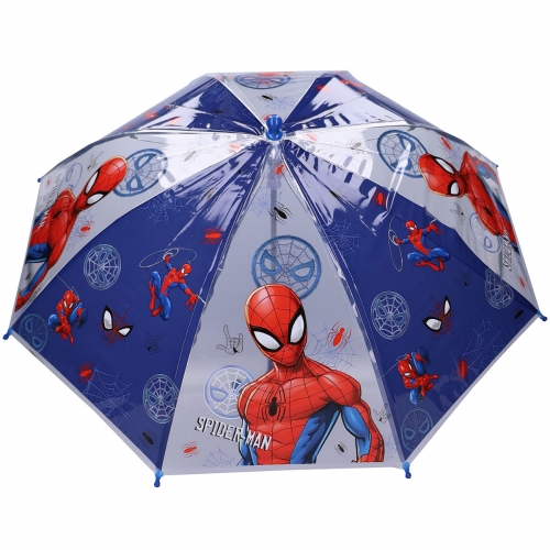 Parasol dziecięcy Spider-Man Rainy Days, 71cm, niebieski