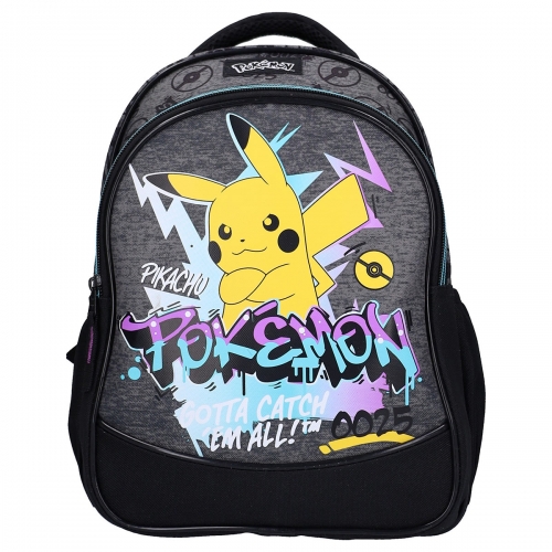 Plecak przedszkolny Pokémon „Ready for Battle” – Pikachu, 2 komory